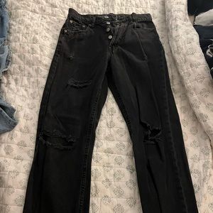 High waisted. Aeropostale. Size 25. Baggy.